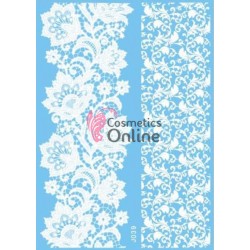 Tatuaje temporare pentru corp HENNA Alb J039